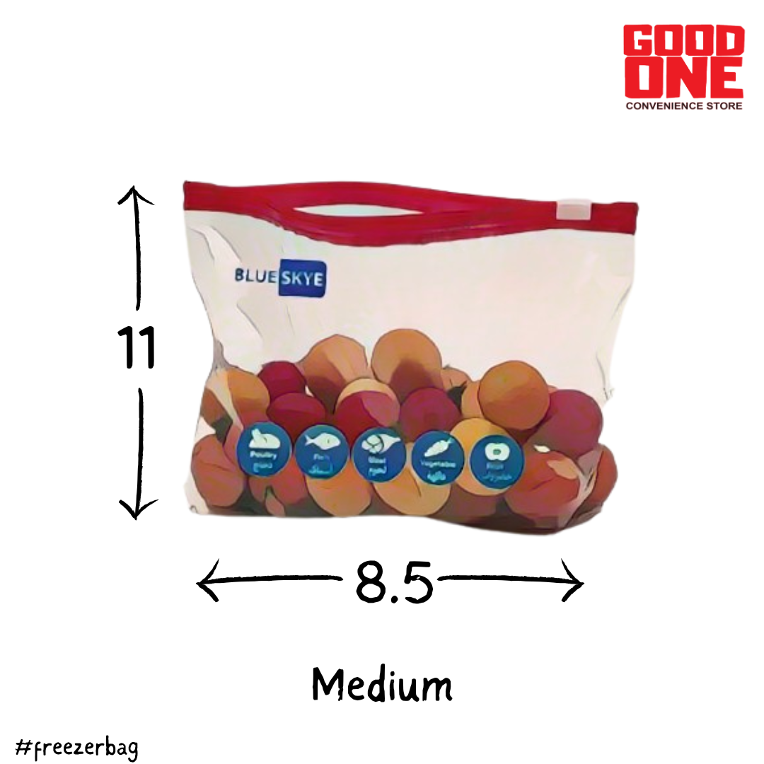 Freezer Zipper Bag - Medium