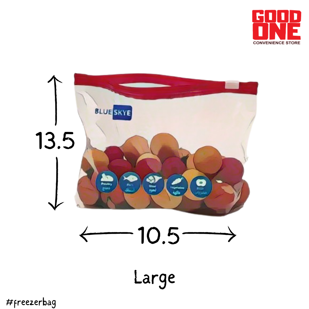 Freezer Zipper Bag - Large
