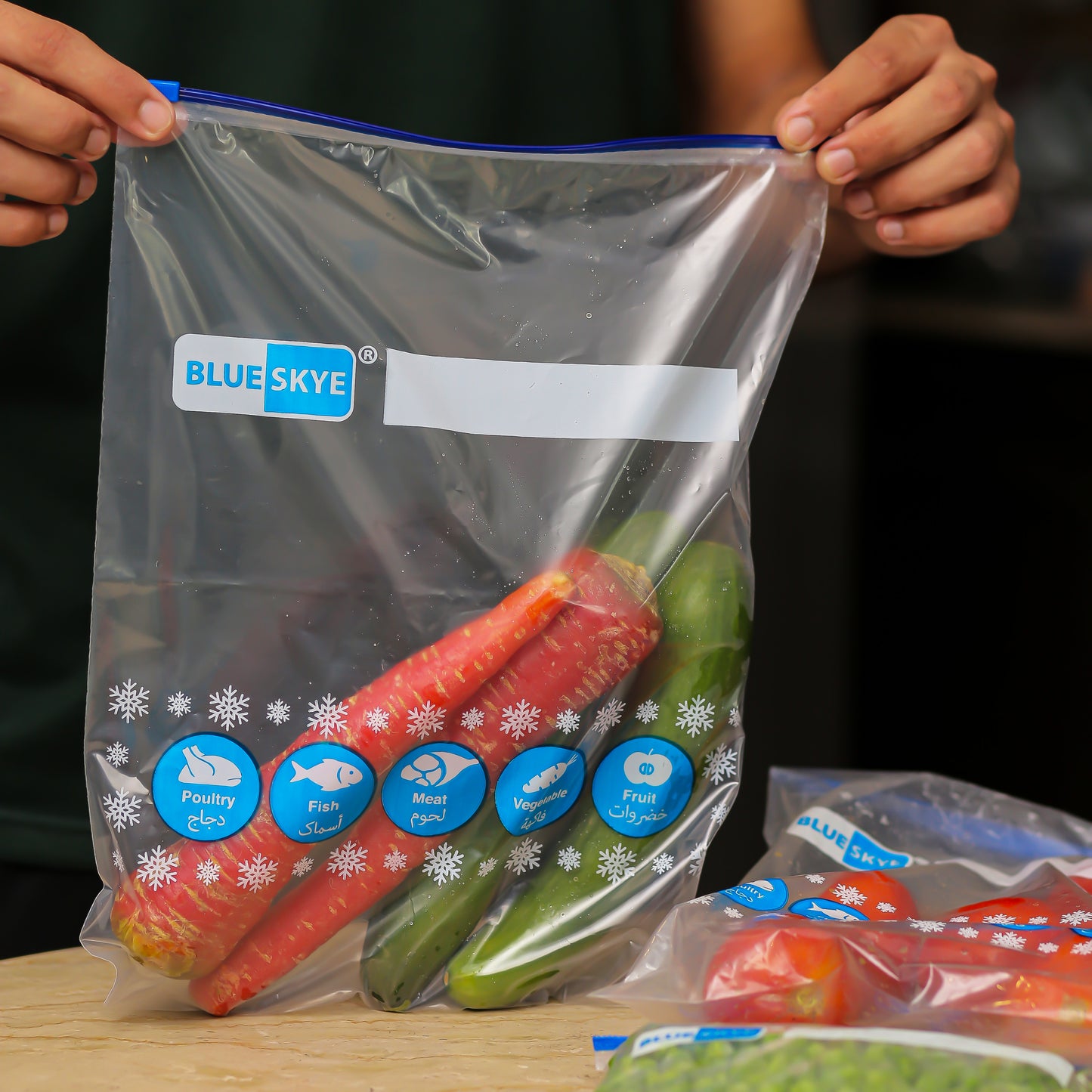 Freezer Zipper Bag - Medium
