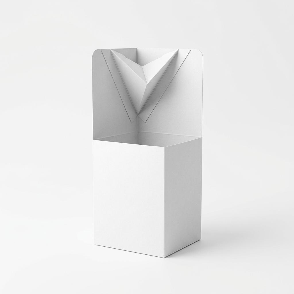Paper Fries Box with Sauce Holder