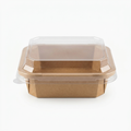 Kraft Square Box with Lid
