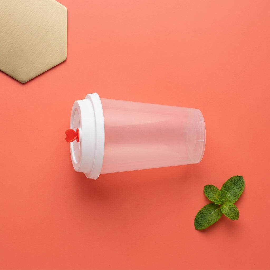 12oz Tumbler Injection Glass with Sipper Lid