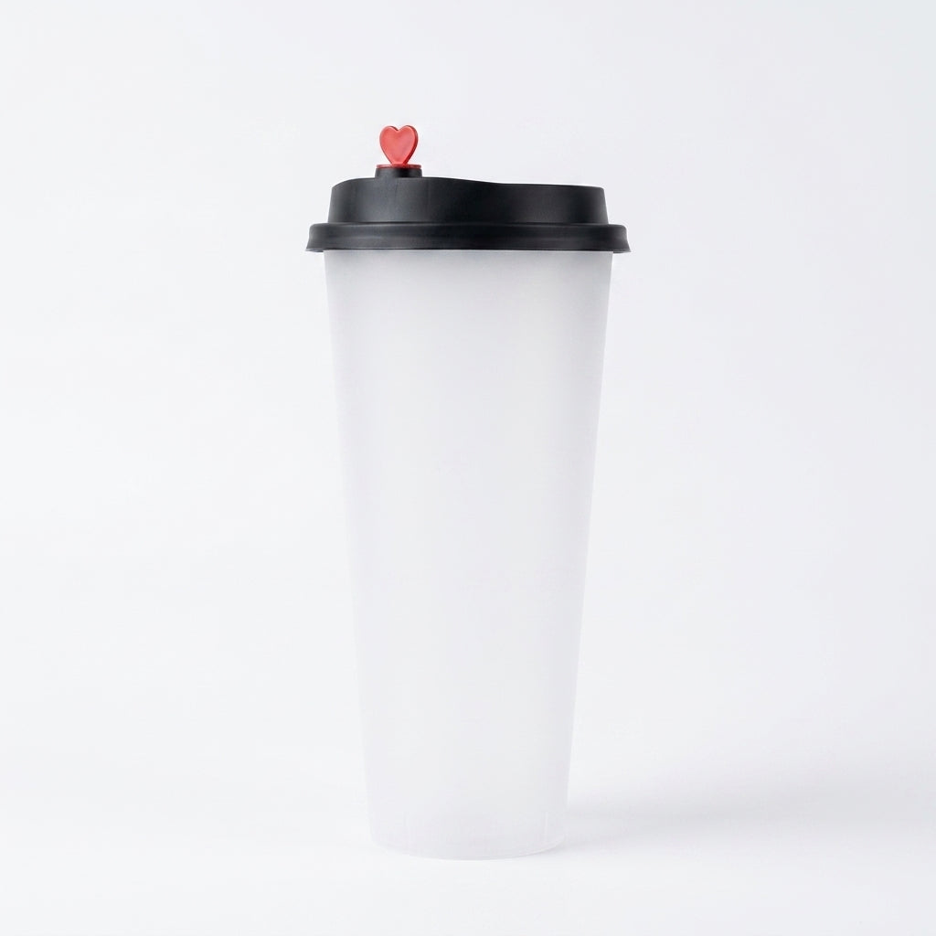 22oz Tumbler Injection Glass with Sipper Lid