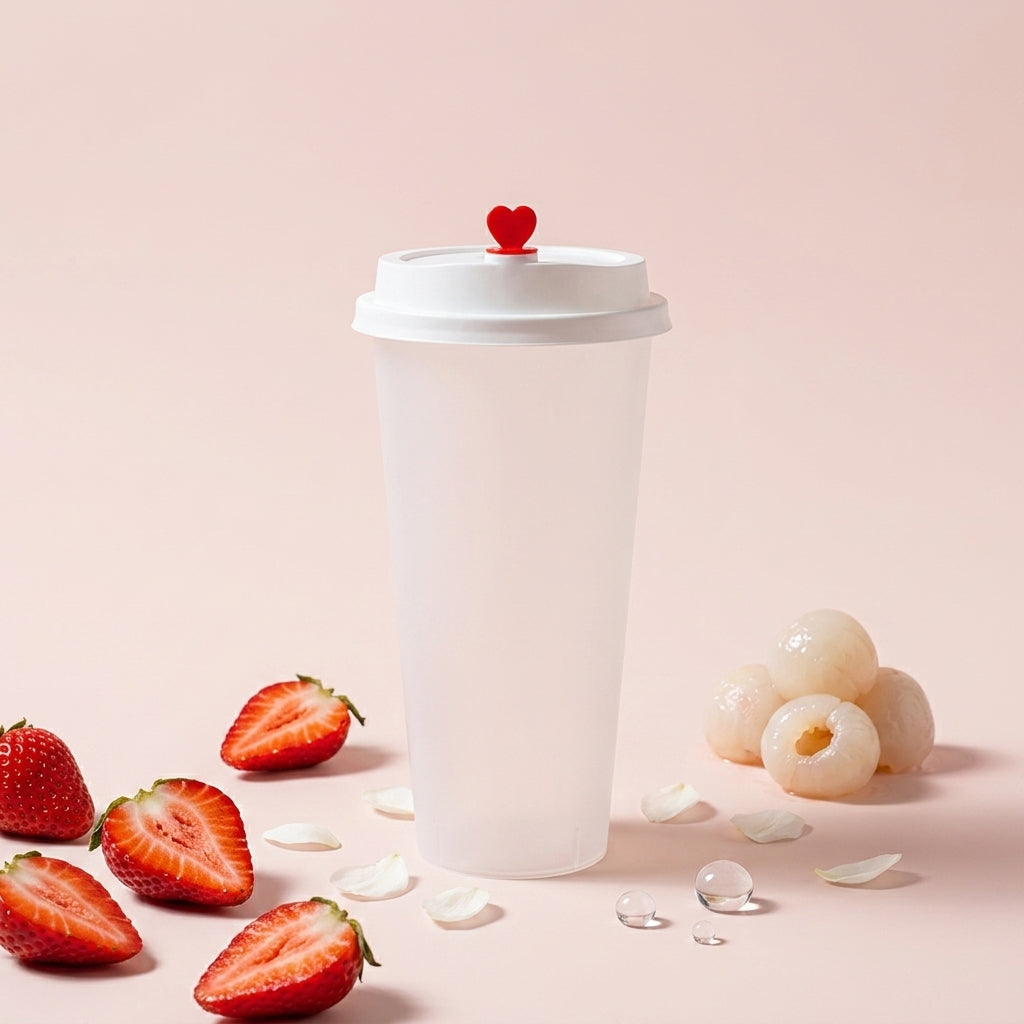 22oz Tumbler Injection Glass with Sipper Lid