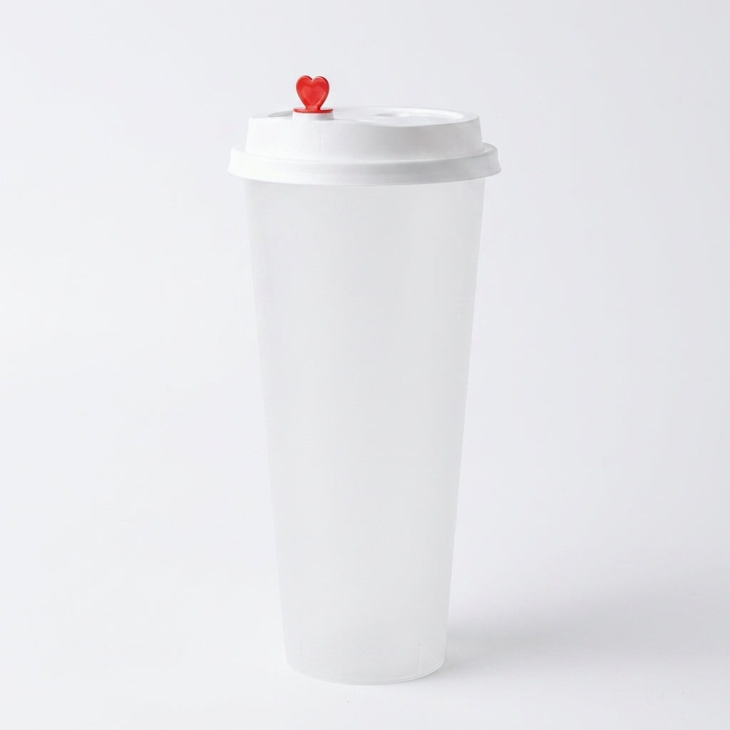 22oz Tumbler Injection Glass with Sipper Lid