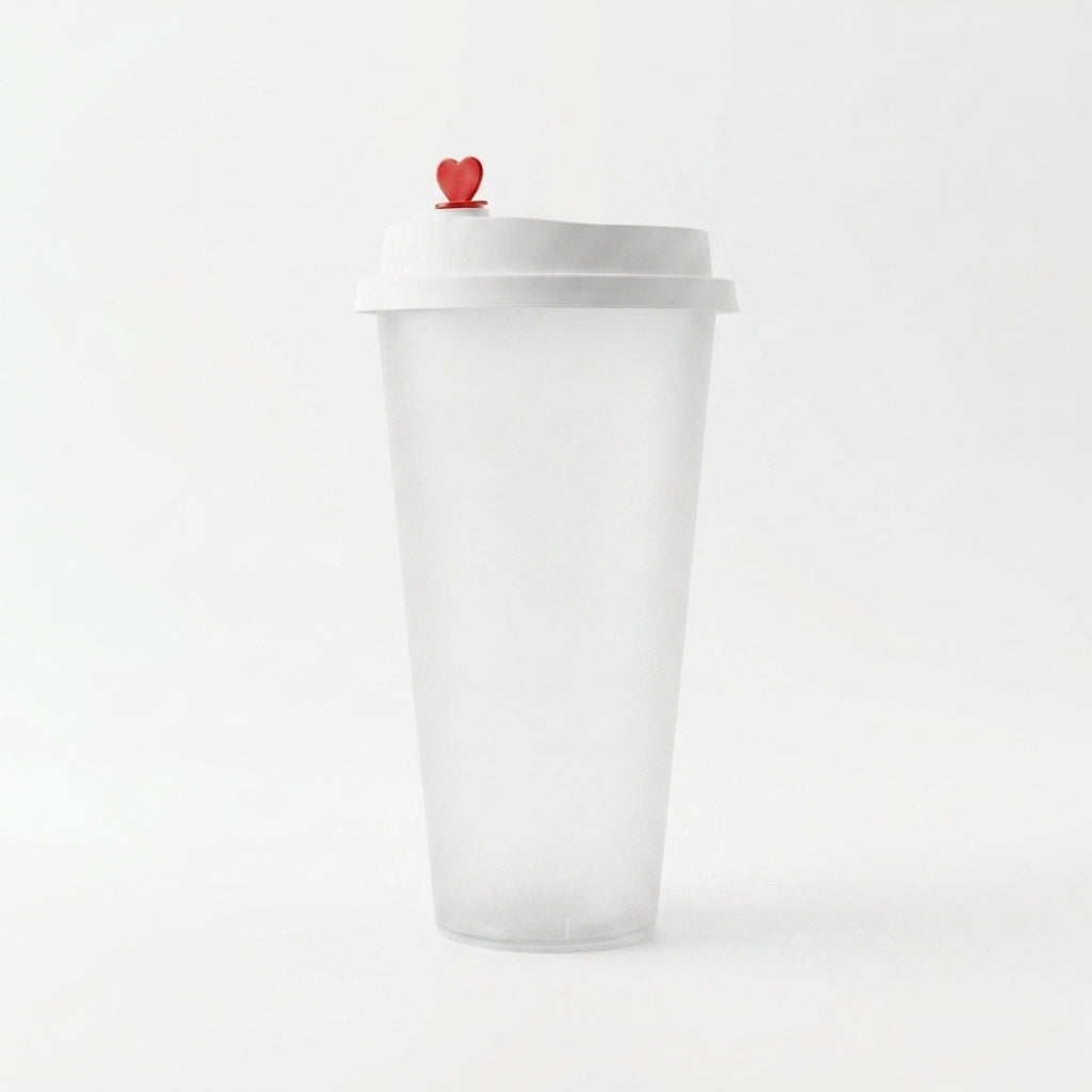 16oz Tumbler Injection Glass with Sipper Lid