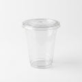 12oz PET Glass with Flat Lid