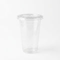 16oz PET Glass with Flat Lid