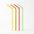 6mm Multi Color Bend Plastic Straw