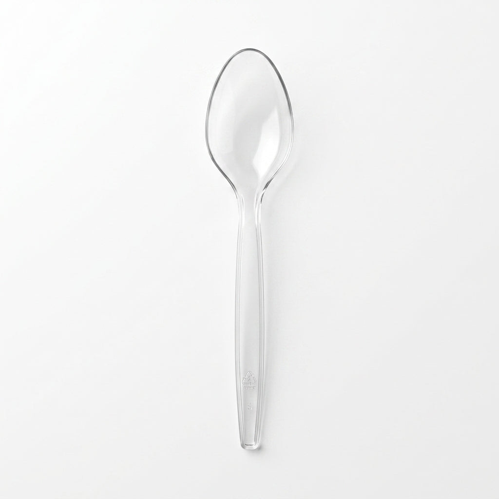 Transparent Plastic Spoon