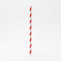6mm Red Liner Paper Straw for Juice