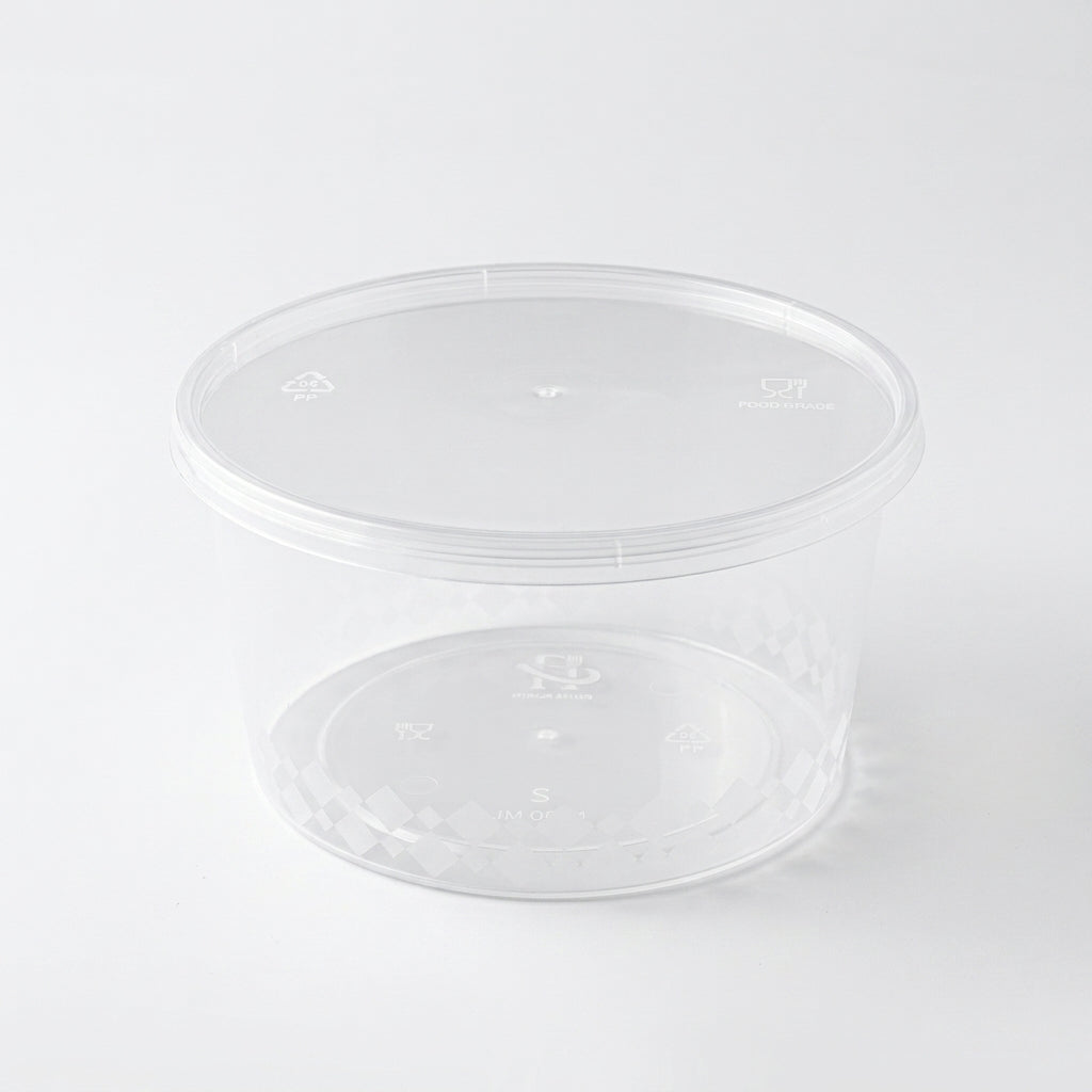 1000ml Transparent Plastic Bowl