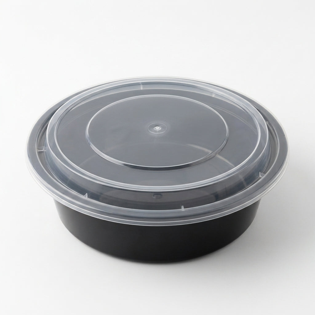 SP-32 Black Plastic Bowl 32oz
