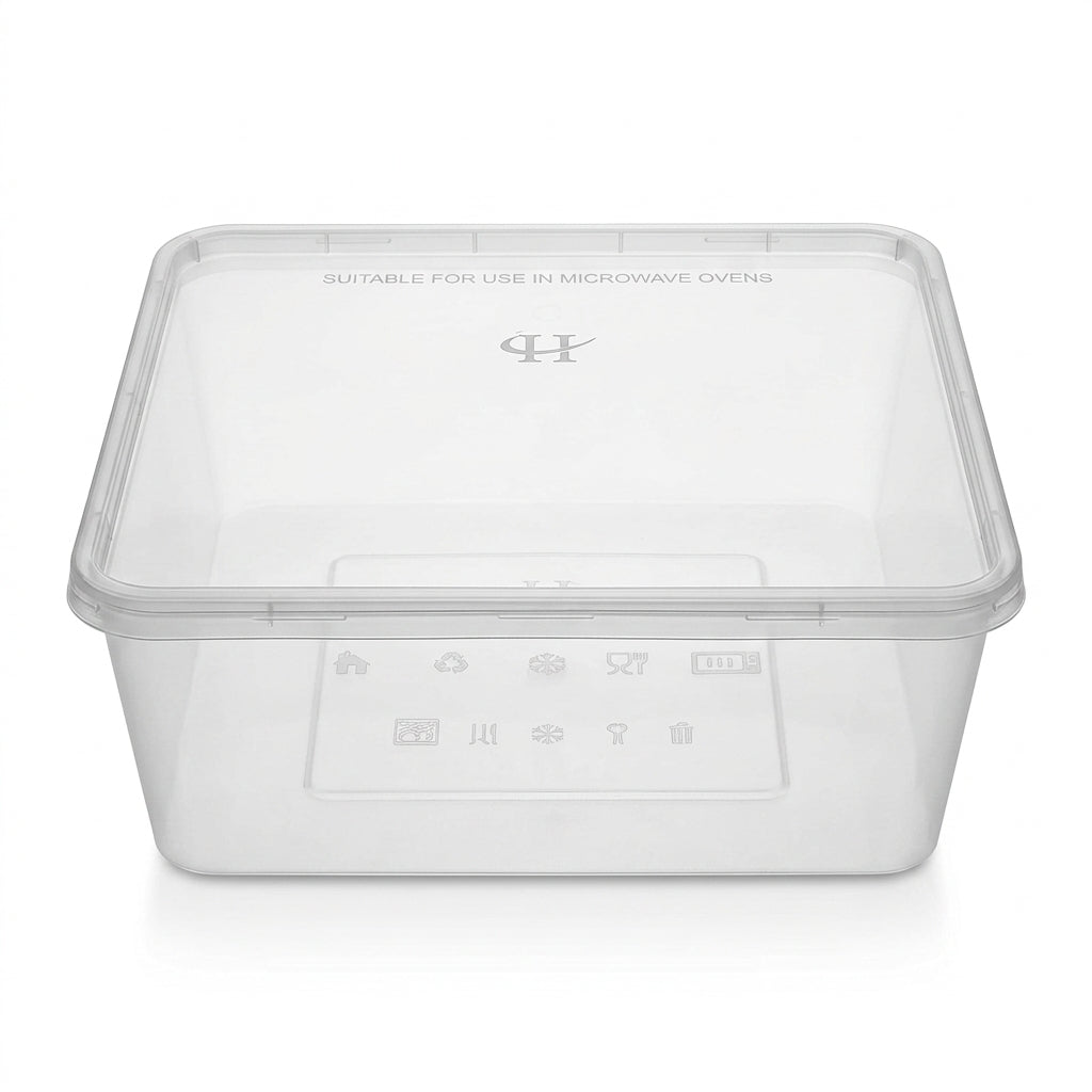 2000ml Transparent Plastic Container