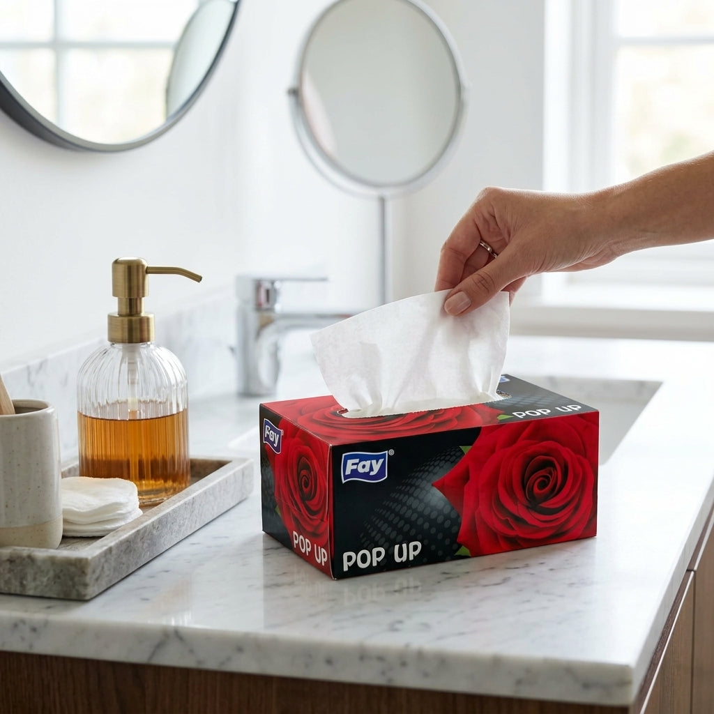 Fay Pop-Up Tissue Box