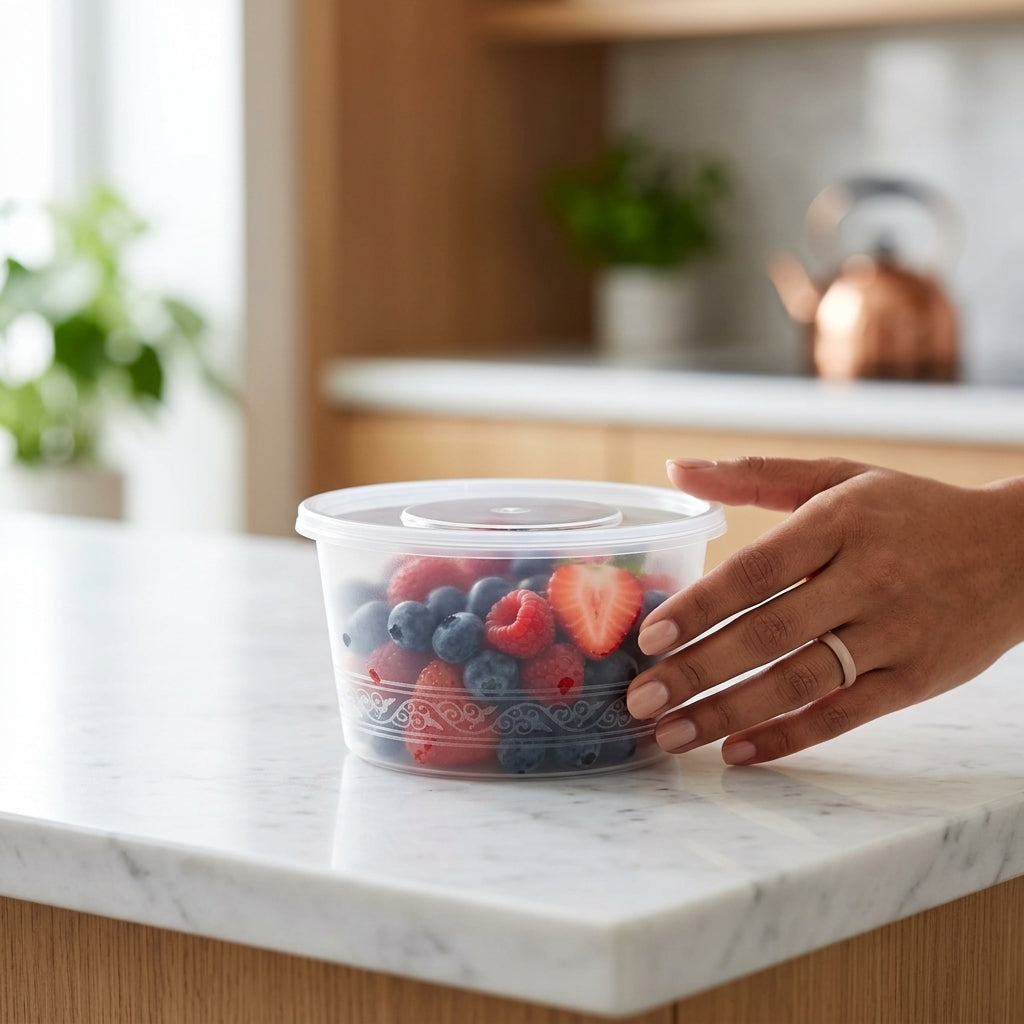 R-16 Transparent Plastic Bowl 16oz