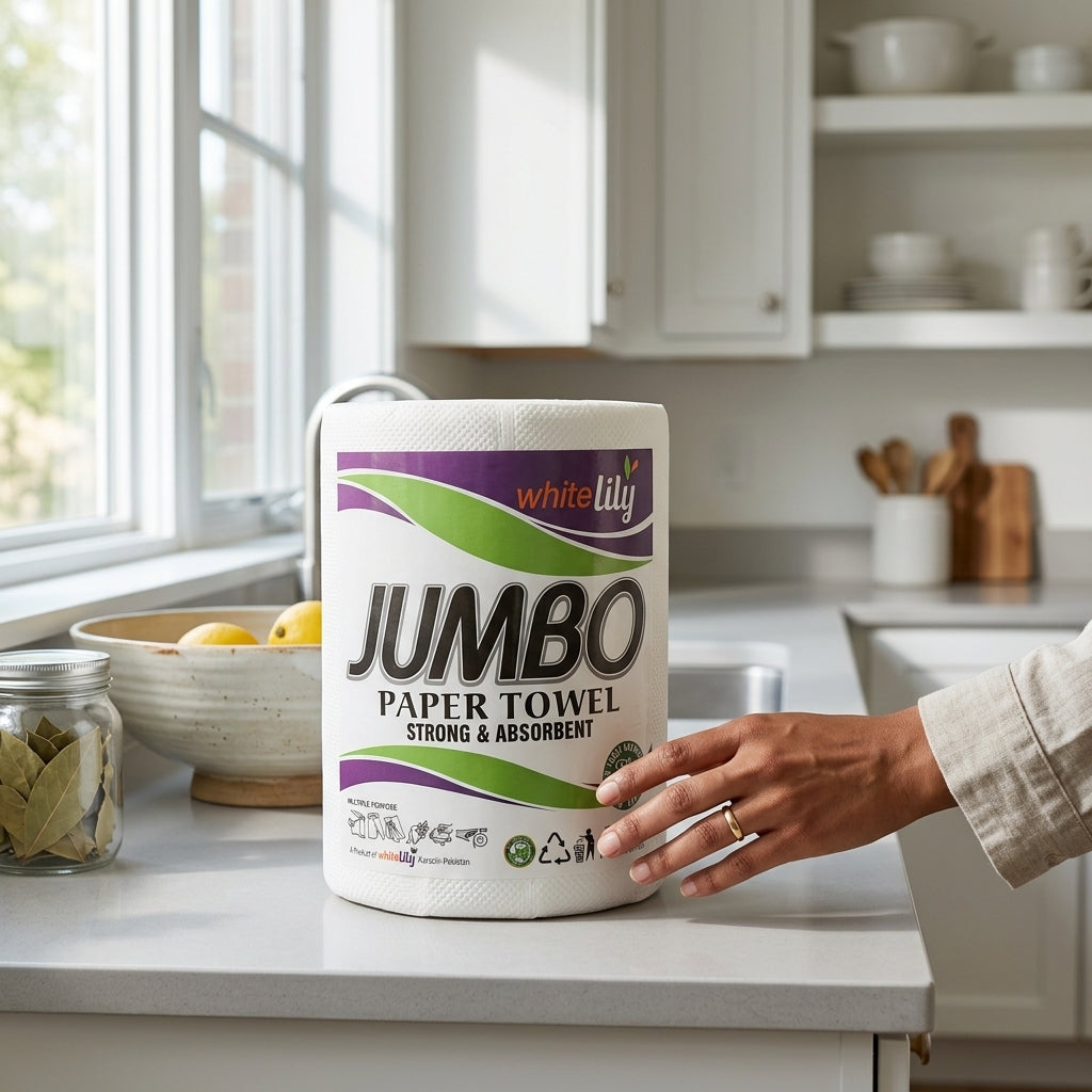 Jumbo Kitchen Tissue Roll