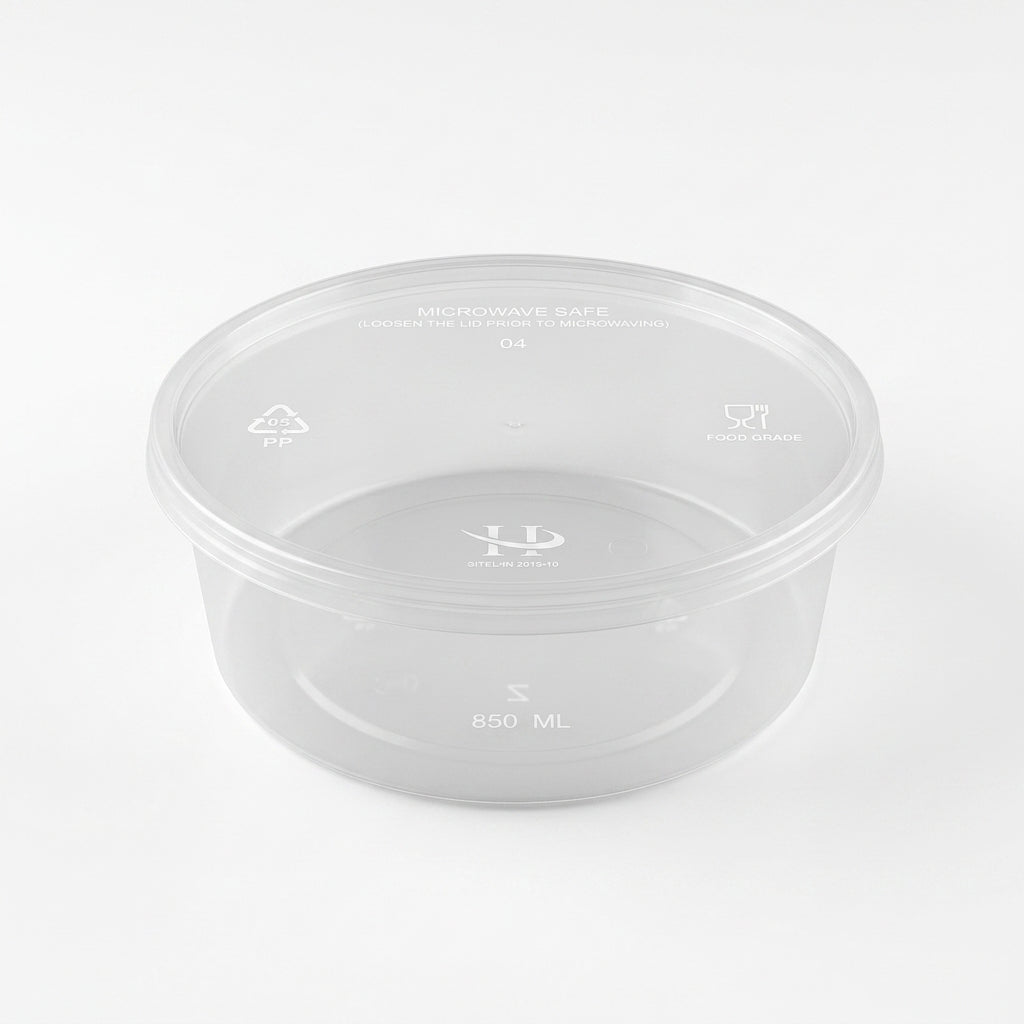 650ml Transparent Plastic Bowl