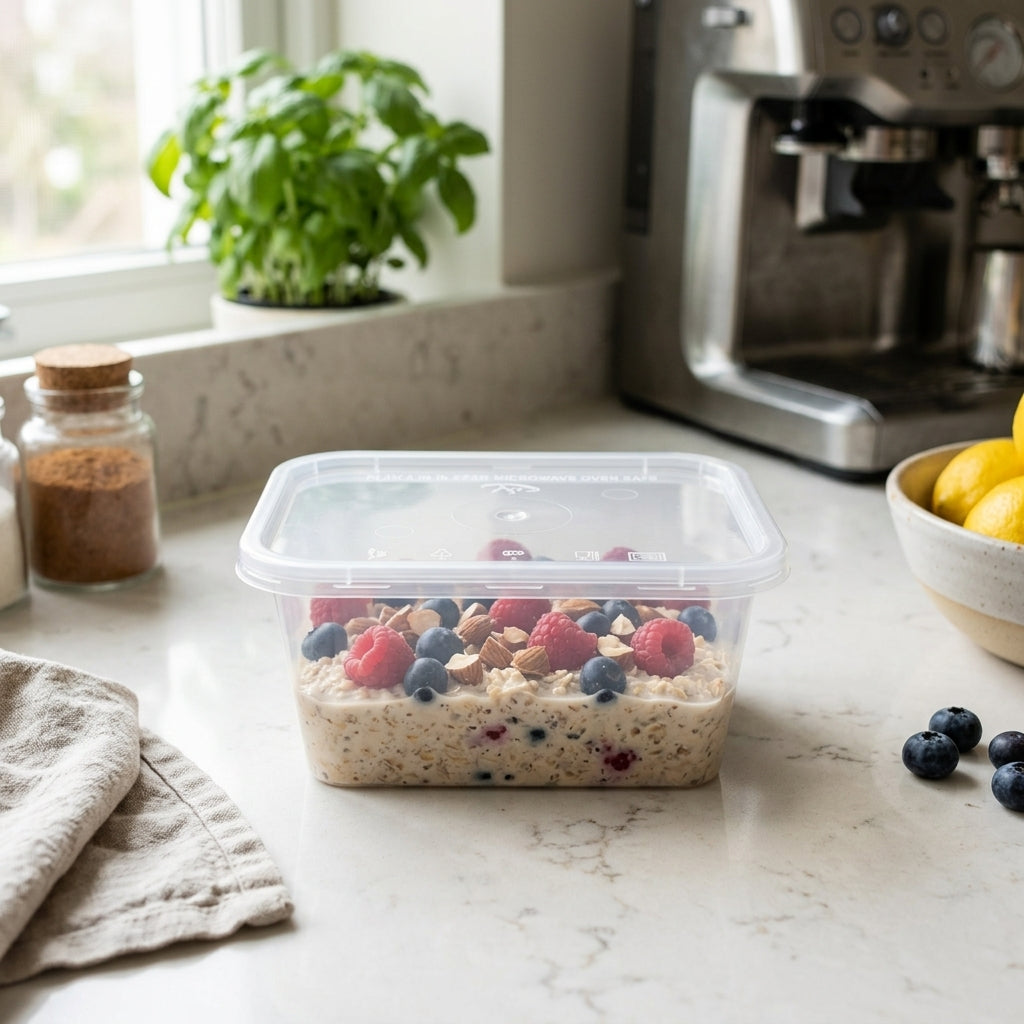 250ml Transparent Plastic Container