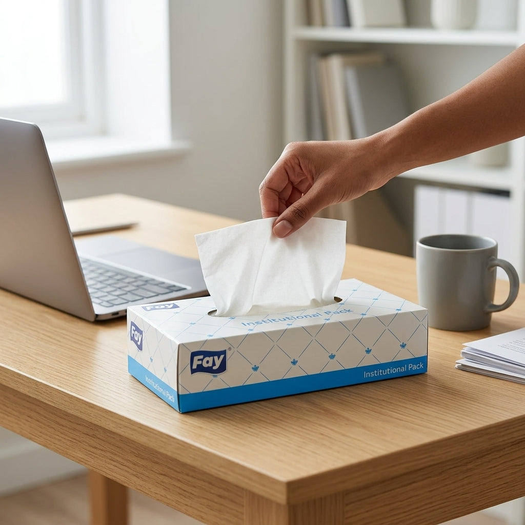 Fay Institutional Tissue Box