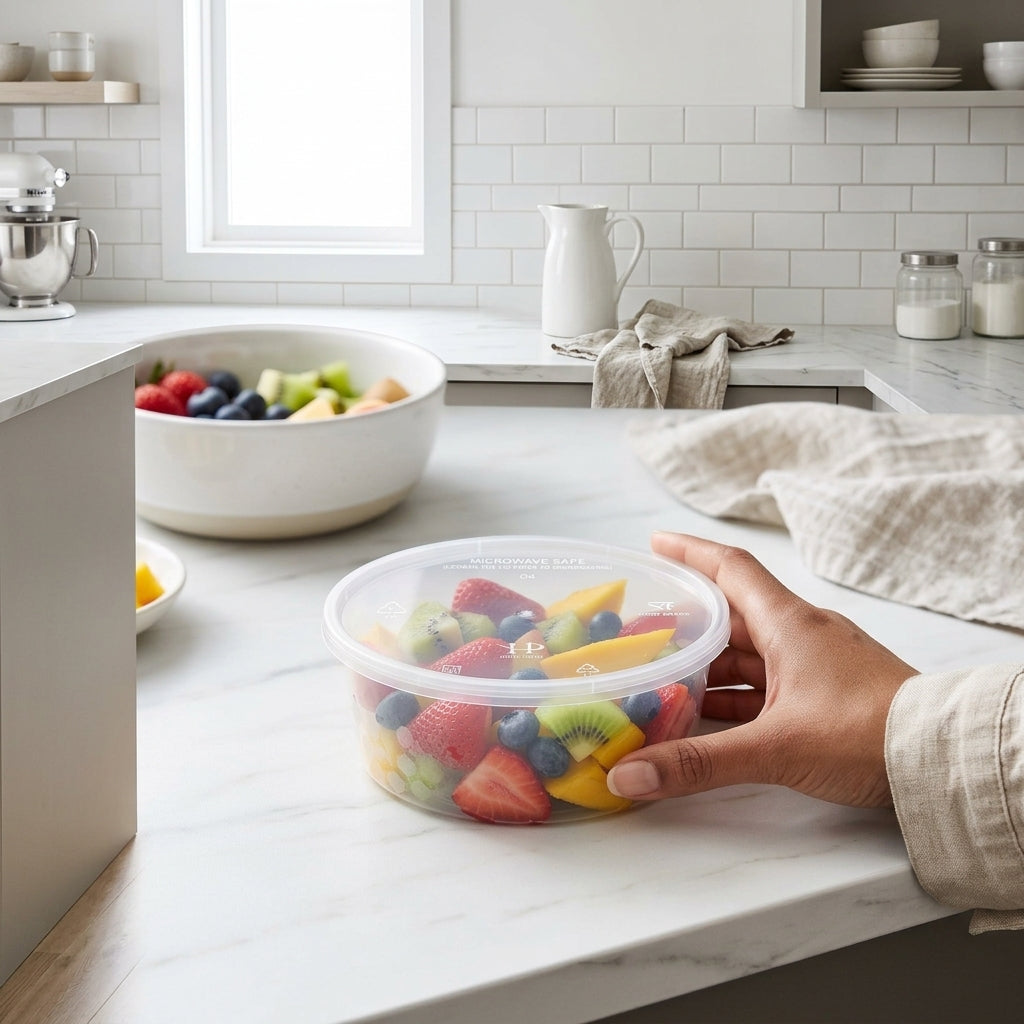 650ml Transparent Plastic Bowl