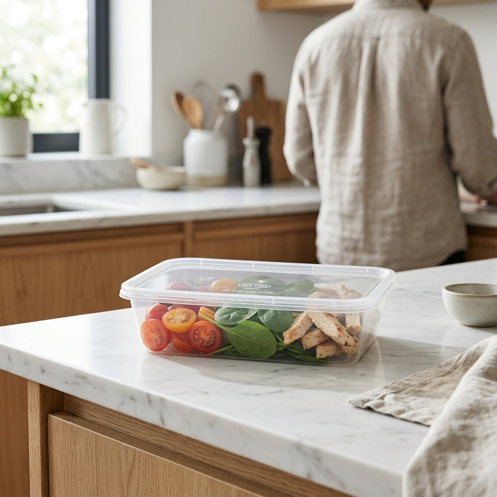 500ml Transparent Plastic Container