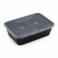 750ml Black Plastic Container