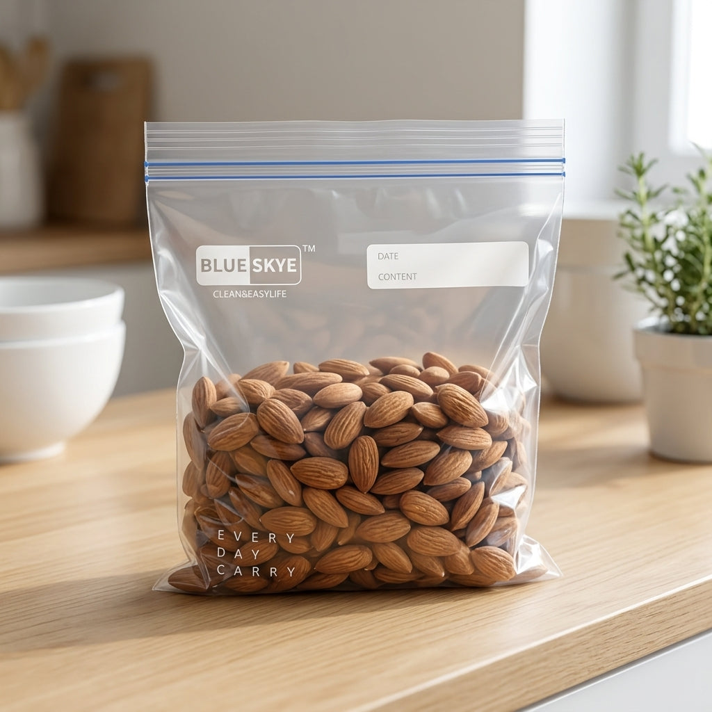 Freezer Ziplock Bag Small 7x9 inch