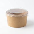 1000ml Kraft Paper Bowl with Lid Eco-Friendly