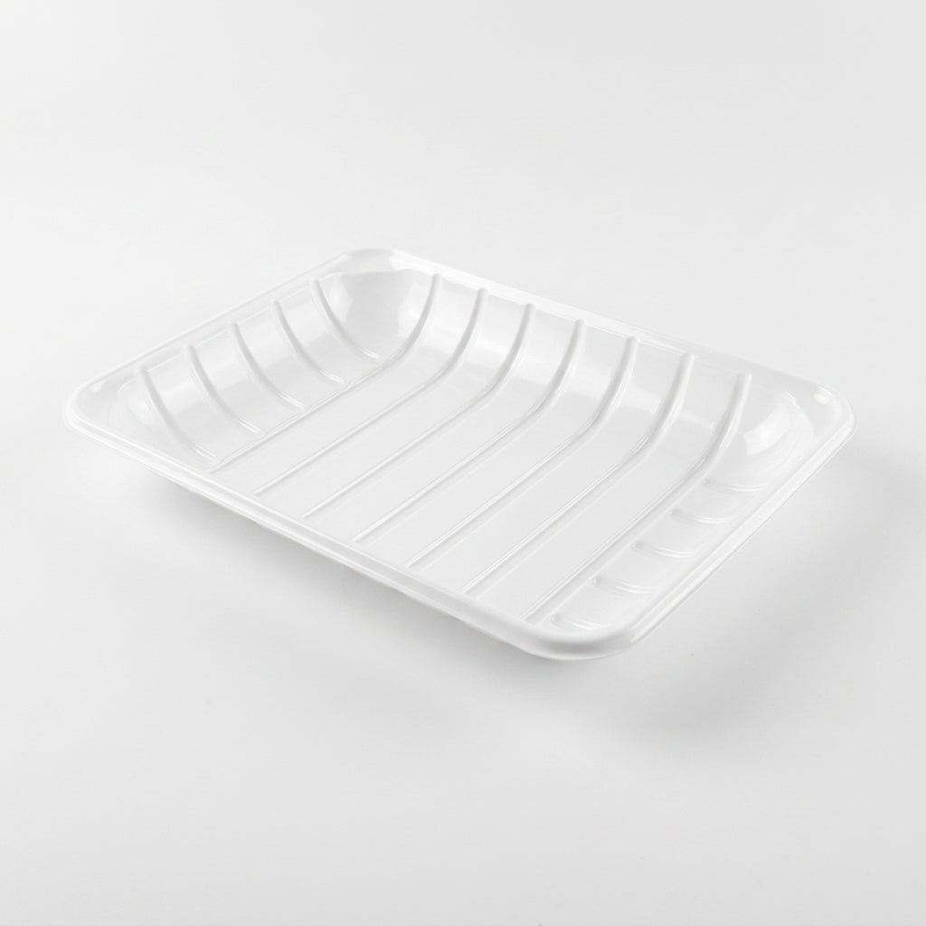 1kg Plastic Tray White