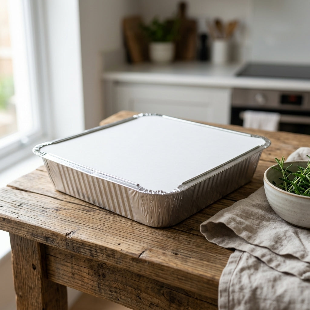 F4 Aluminium Foil Container