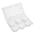 6pcs Plastic Egg Tray with Lid