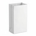 Paper Bag Single White Takeaway