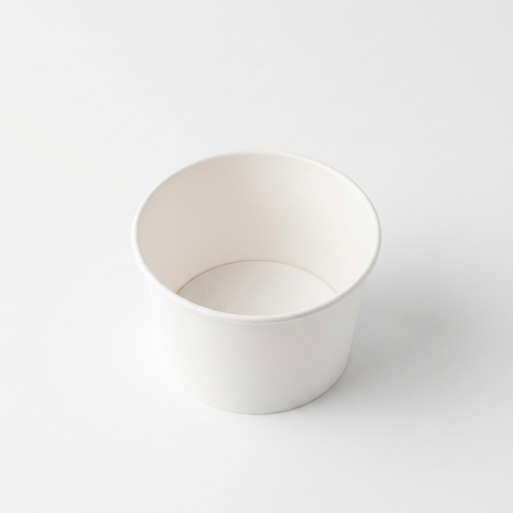 250ml White Paper Bowl