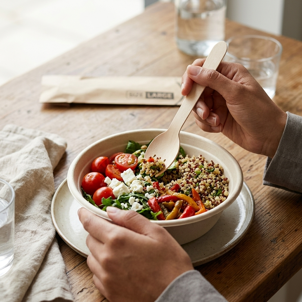 Eco-Friendly Wooden Spork
