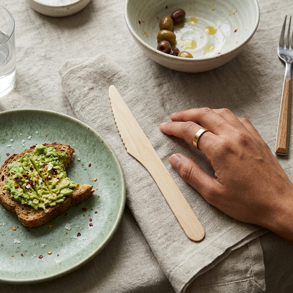 Eco-Friendly Wooden Knife
