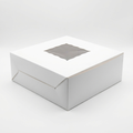 White Cake Box 4 Pound 12x12x4