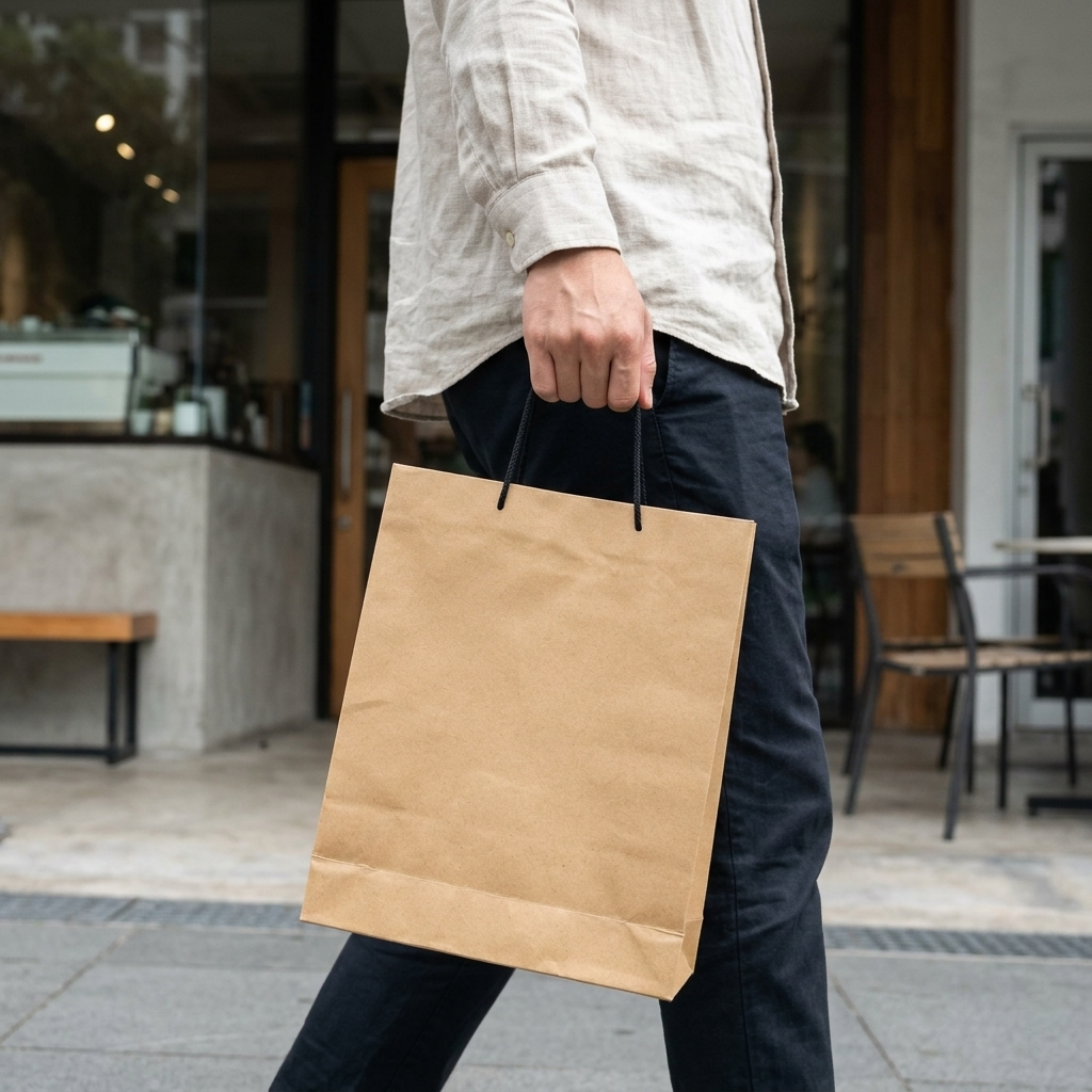 Paper Bag Large - 9.5x12x3