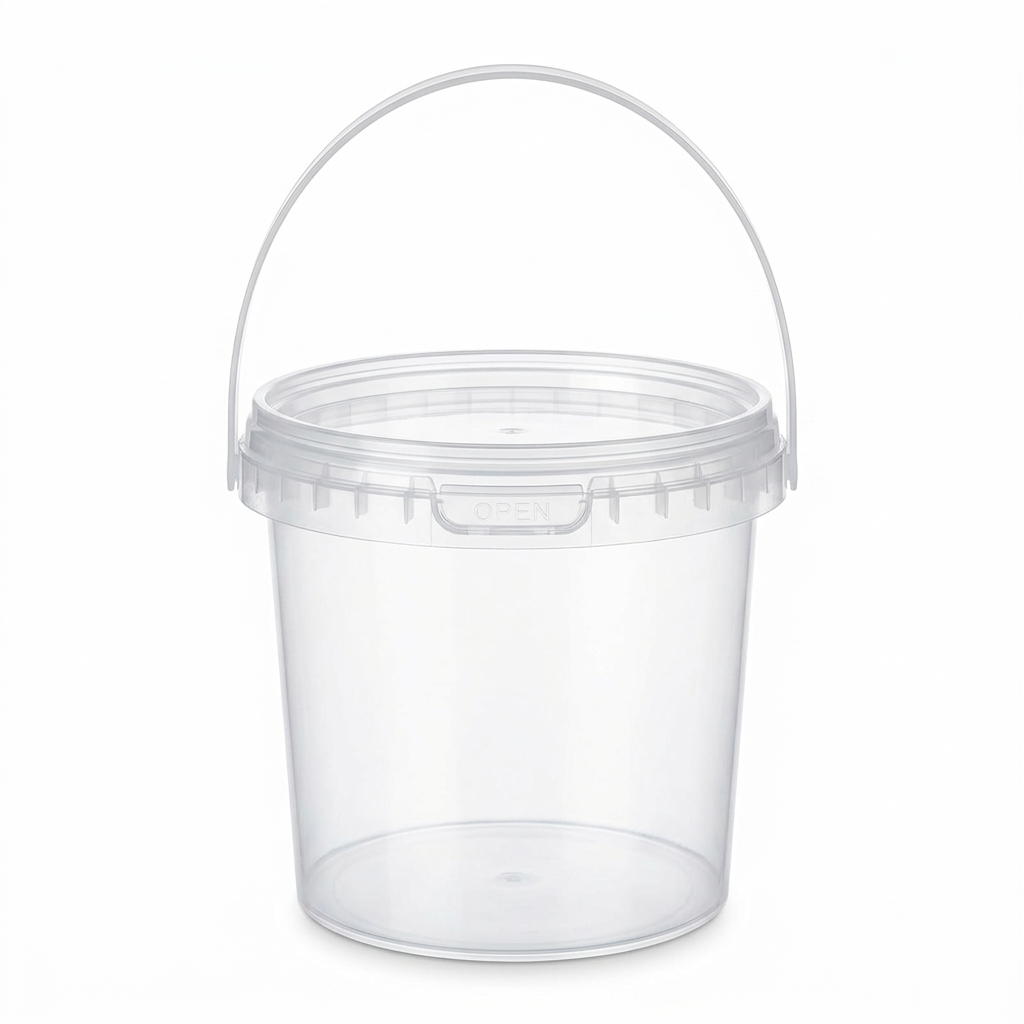 Plastic Bucket 500ml with Handle